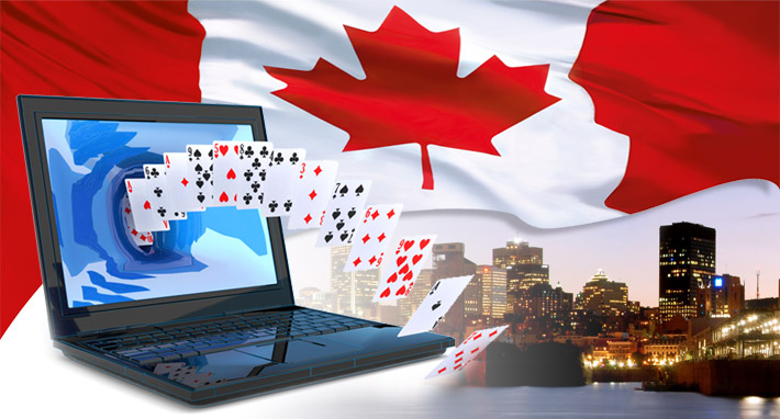 online casinos Canada flag